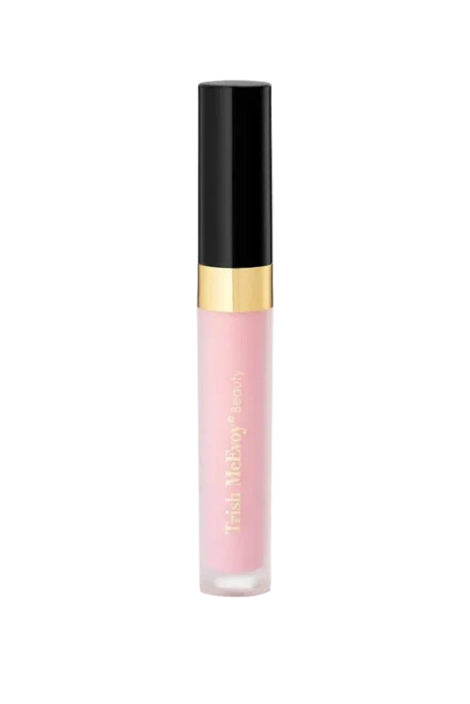 Trish McEvoy Lip Gloss in Dolled Up, a soft mauve shade