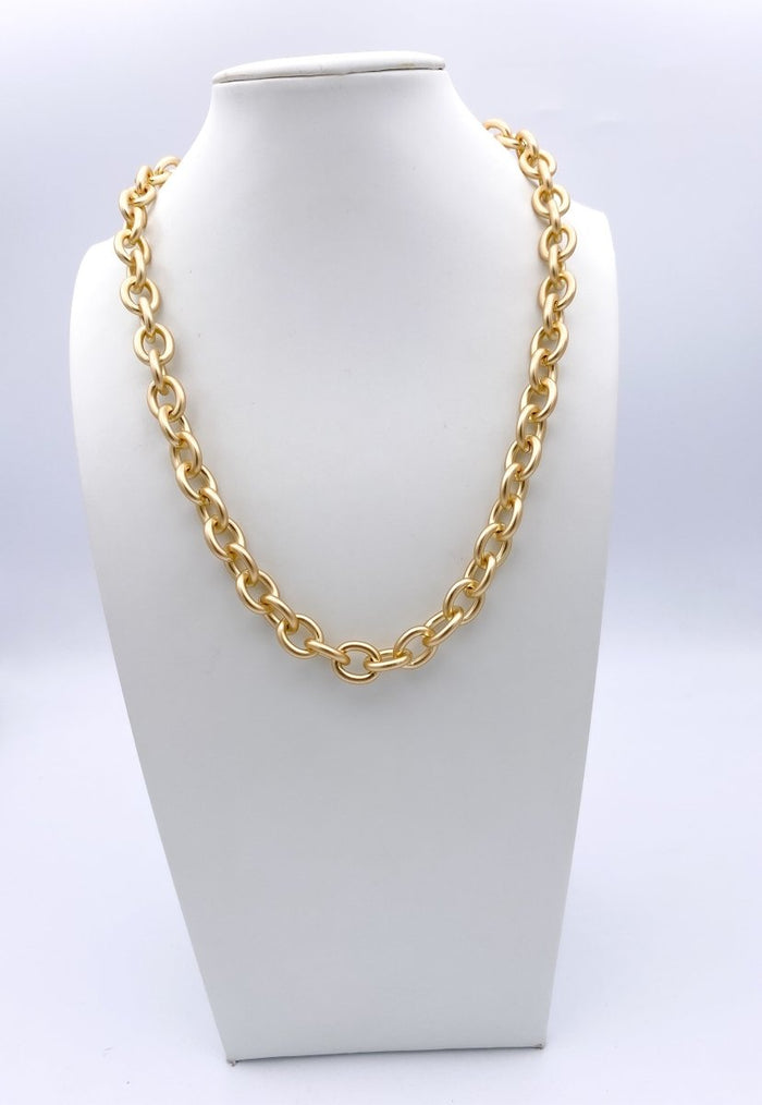 Liquid Gold Necklace - 20 Inches - Macoma Boutique310 Accessories/Jewelry