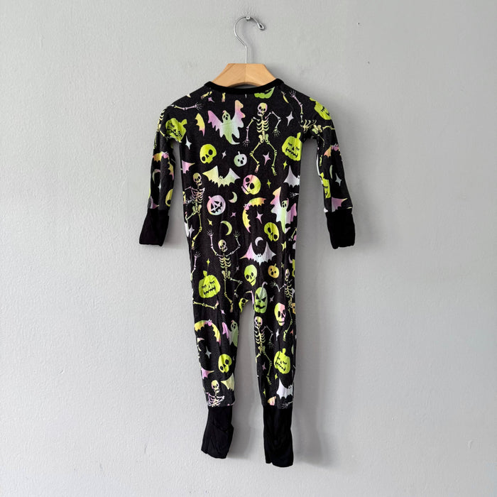 Little Sleepies / Halloween sleep romper / 6-12M