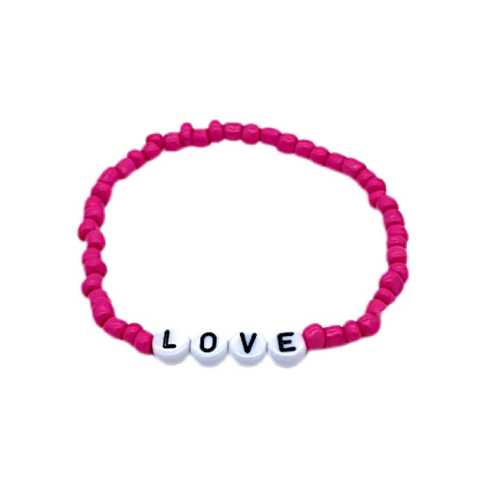 LIVE•LAUGH•LOVE Beaded Bracelet