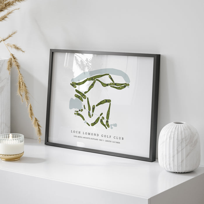 Loch Lomond Golf Club | Golf Course Map | On Table