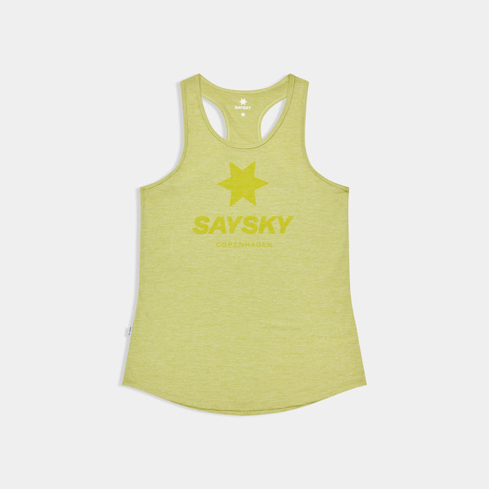 Saysky Logo Combat Pro Singlet Yellow 4009 SW30004