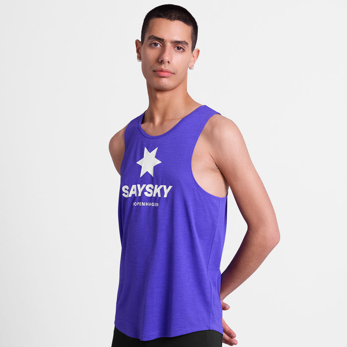 Saysky Logo Combat Pro Singlet Purple 7012 SM30003