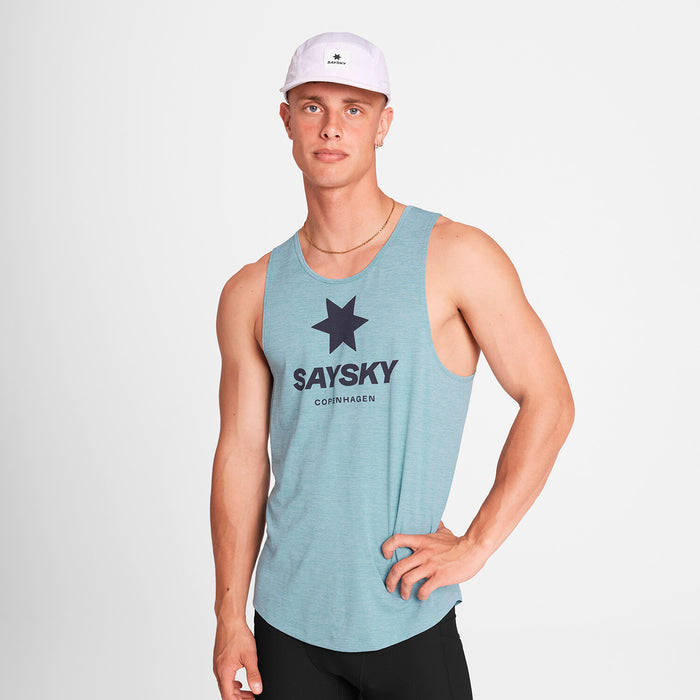 Saysky Logo Combat Pro Singlet Blue 2013 OMRSI30C2013