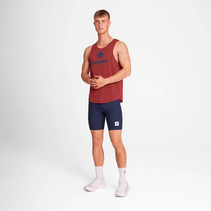 Saysky Logo Combat Pro Singlet Red 5007 OMRSI30C5007