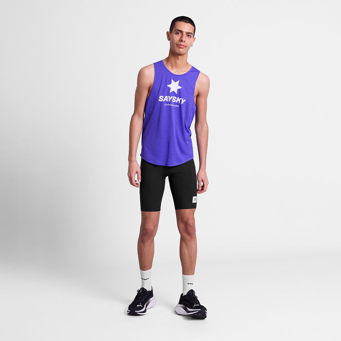 Saysky Logo Combat Pro Singlet Purple 7012 SM30003