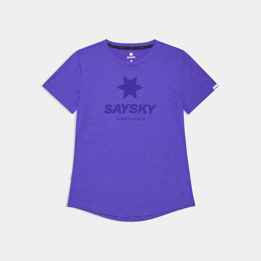 Saysky Logo Combat Pro T-shirt Purple 7012 SW25005