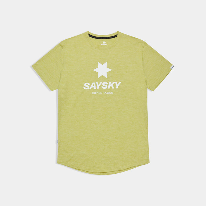 Saysky Logo Combat Pro T-Shirt Yellow 4009 SM25005