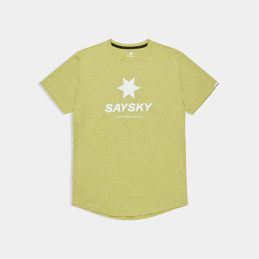 Saysky Logo Combat Pro T-Shirt Yellow 4009 SM25005