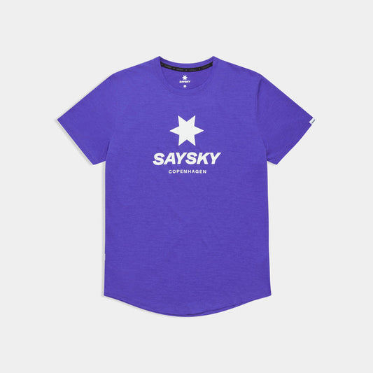 Saysky Logo Combat Pro T-Shirt Purple 7012 SM25005
