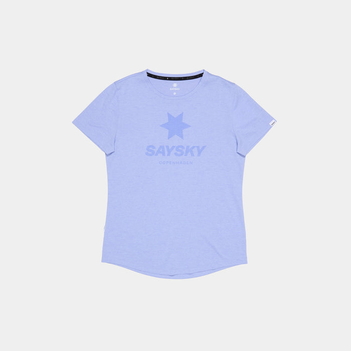 Saysky Logo Combat Pro T-shirt Purple 7008 NWRSS30C7008
