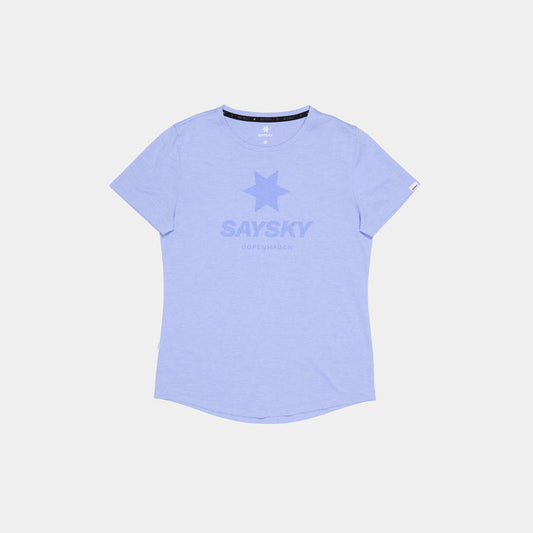 Saysky Logo Combat Pro T-shirt Purple 7008 NWRSS30C7008