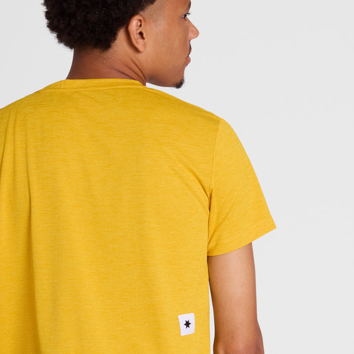 Saysky Logo Combat Pro T-Shirt Yellow 4007 NMRSS30C4007
