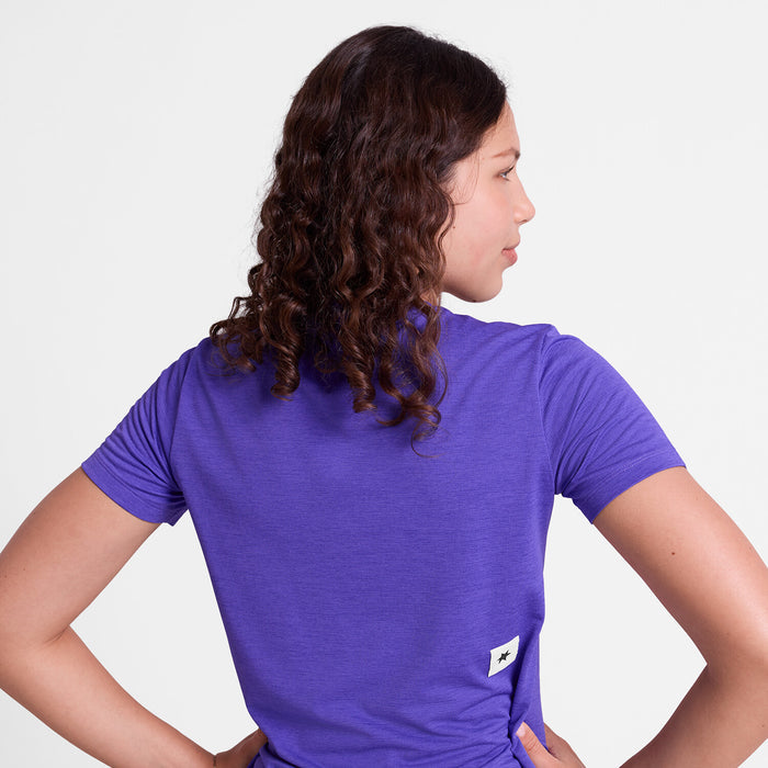 Saysky Logo Combat Pro T-shirt Purple 7012 SW25005