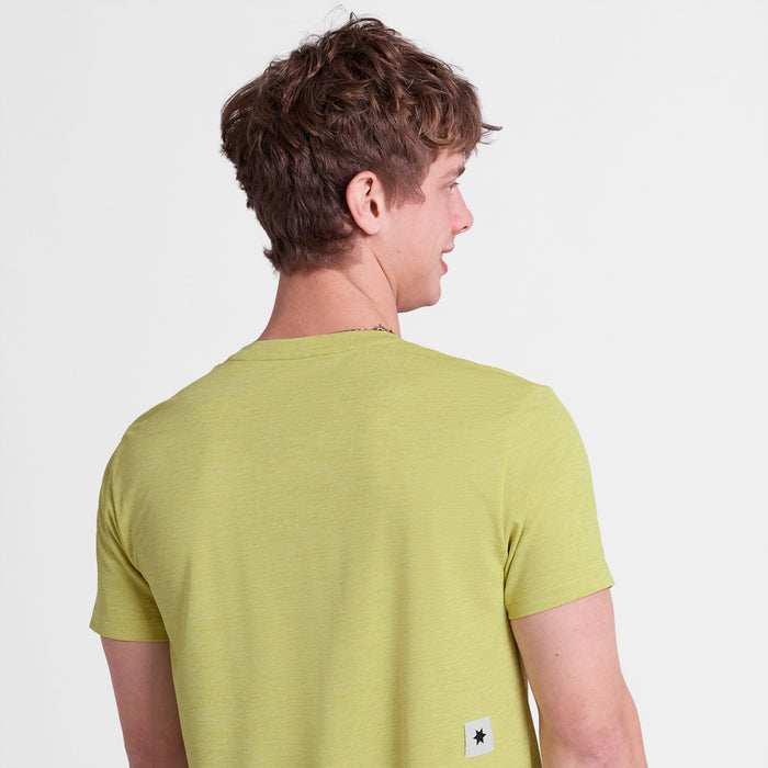 Saysky Logo Combat Pro T-Shirt Yellow 4009 SM25005