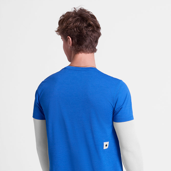 Saysky Logo Combat Pro T-Shirt Blue 2017 SM25005