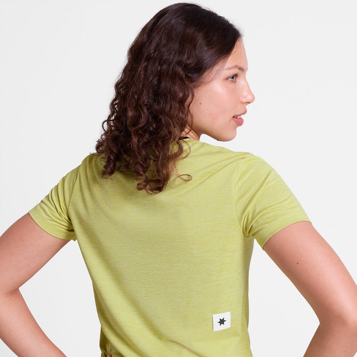 Saysky Logo Combat Pro T-shirt Yellow 4009 SW25005