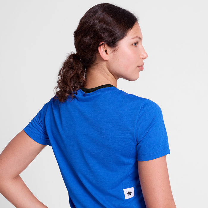 Saysky Logo Combat Pro T-shirt Blue 2017 SW25005
