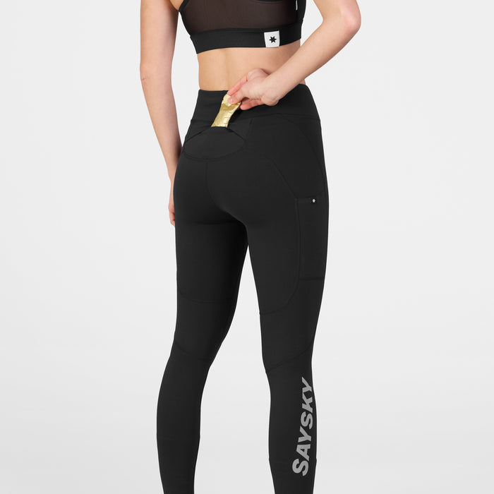 Saysky Logo Motion+ Tights Black 901 NWRLT51C901