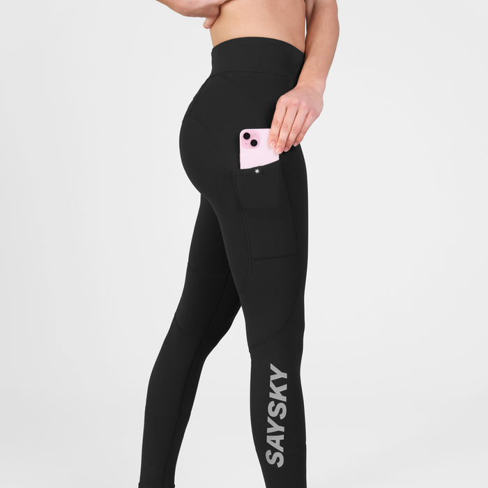 Saysky Logo Motion+ Tights Black 901 NWRLT51C901