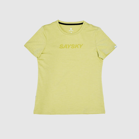 Saysky Logo Pace T-Shirt Green 3008 NWRSS20C3008
