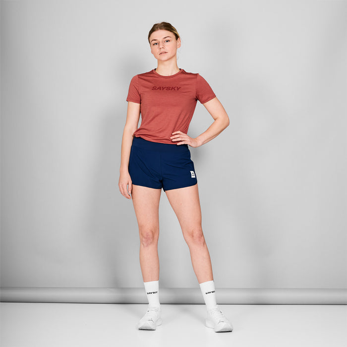 Saysky Logo Pace T-Shirt Red 5006 NWRSS20C5006