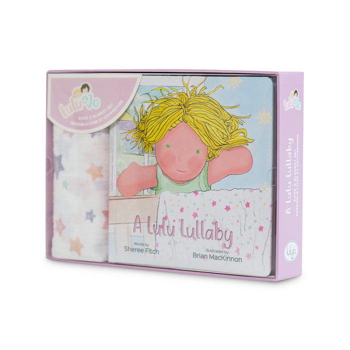 Lulujo Book and Blanket Gift Set