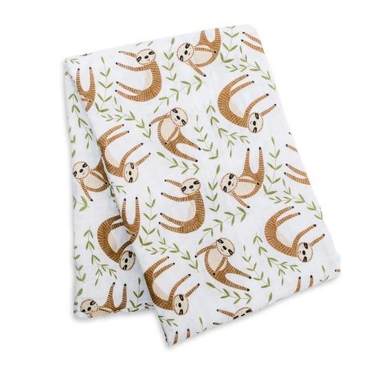Lulujo Cotton Muslin Swaddle Blanket