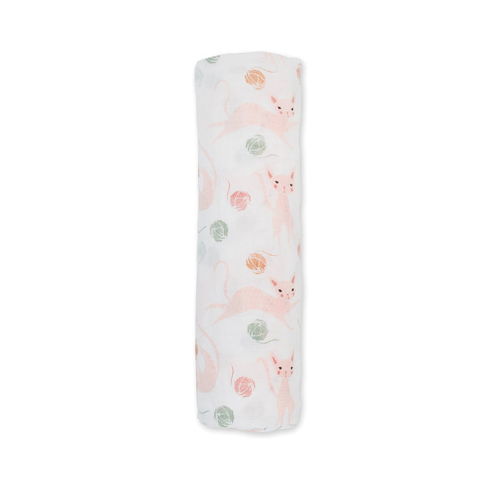 Lulujo Cotton Muslin Swaddle Blanket
