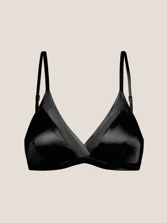 Luxe Silk Triangle Bra
