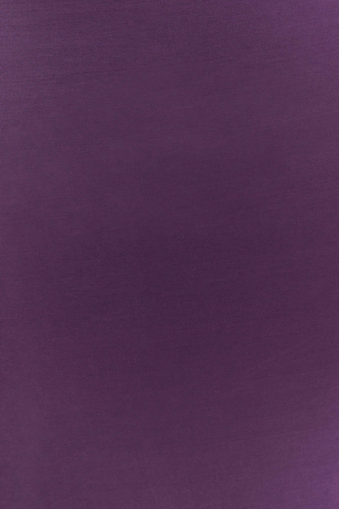 Madison Strapless Slinky Maxi Dress - Purple