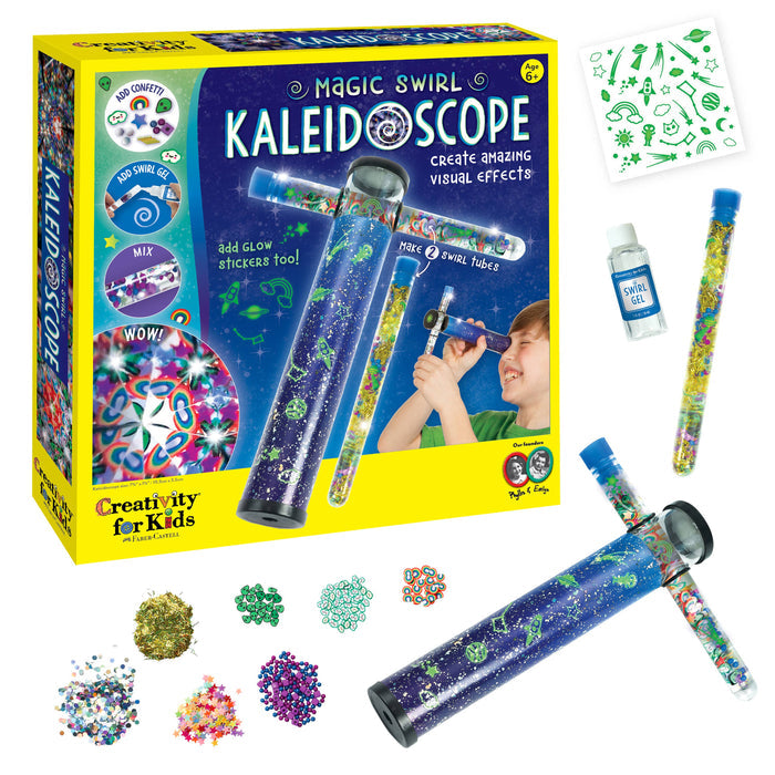 Make Your Own Magic Swirl Kaleidoscope Craft Kit