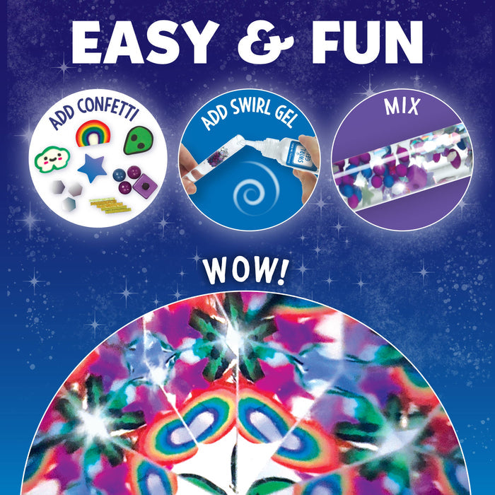 Make Your Own Magic Swirl Kaleidoscope Craft Kit