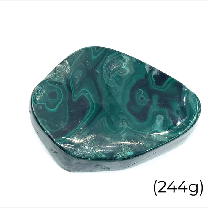 Malachite - slice slab Raw Gemstone
