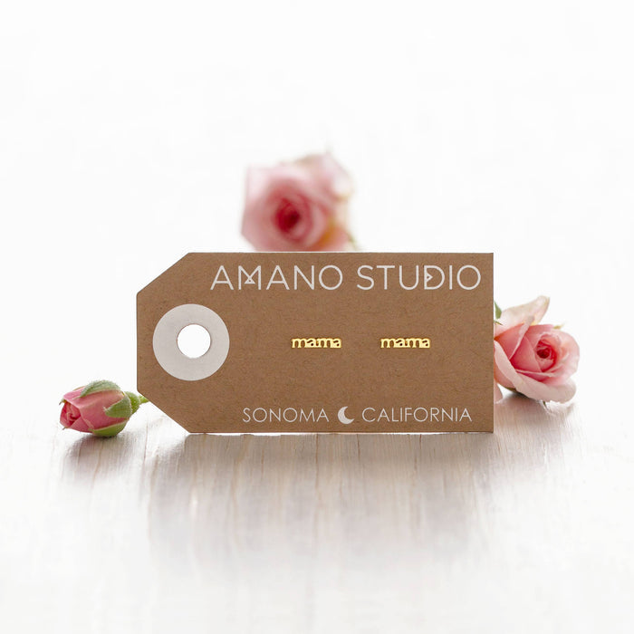 Mama Stud Earrings