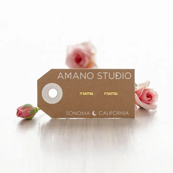 Mama Stud Earrings