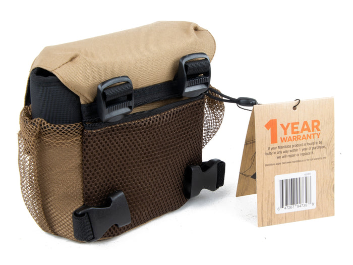Manitoba Binocular Chest Case With Harness - Tan