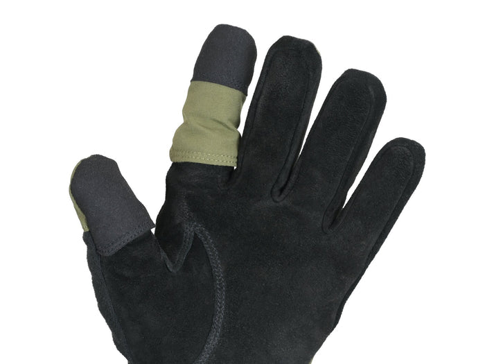 Manitoba Expedition Thermal Fitted Gloves - Green/Black