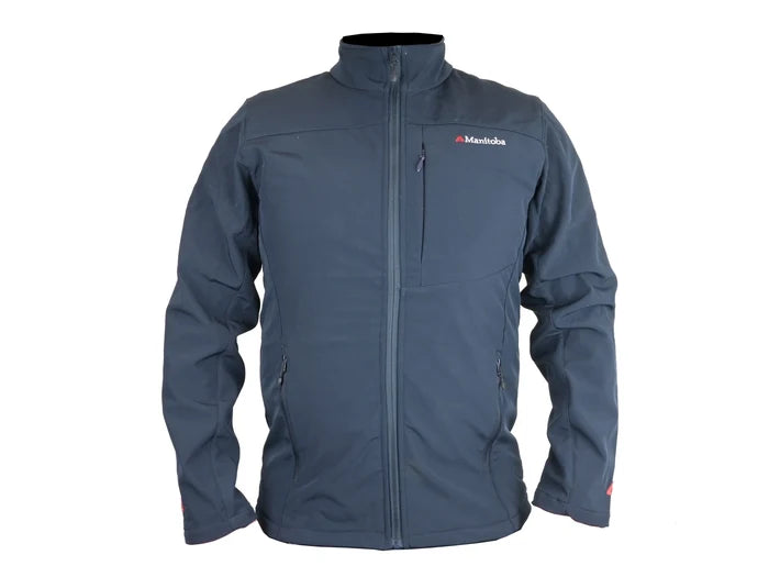 Manitoba Team Soft Shell Jacket: Blue