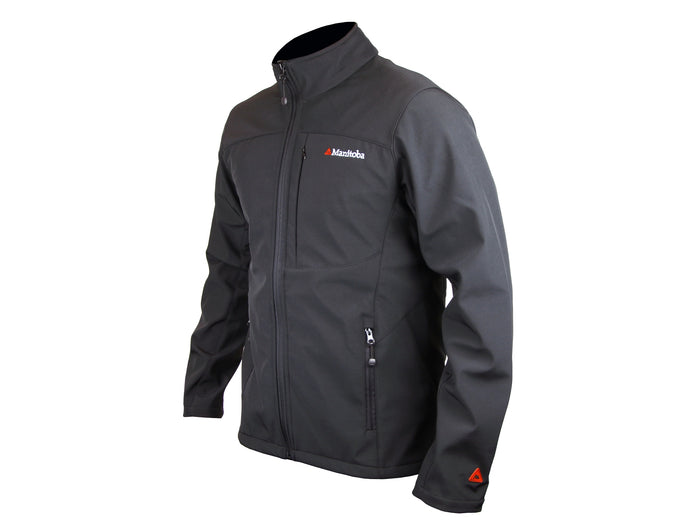 Manitoba Unisex Soft Shell Jacket | Black
