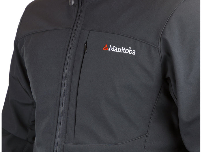 Manitoba Unisex Soft Shell Jacket | Black