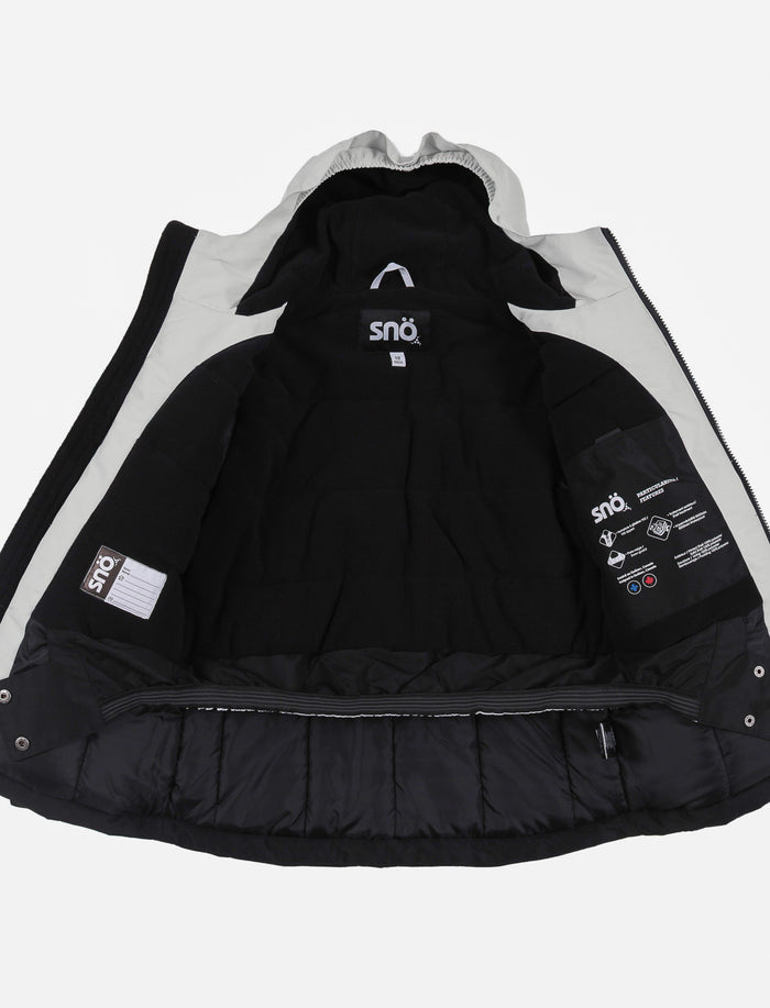 Manteau à blocs de couleurs pour ado garçon
