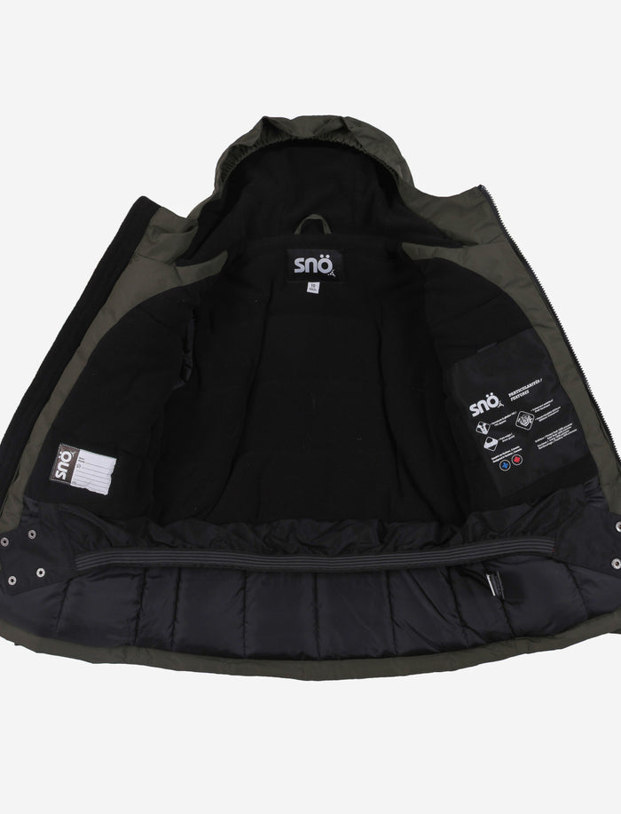 Manteau à capuchon pour ado garçon