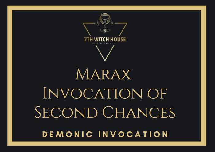 Marax Invocation of Second Chances
