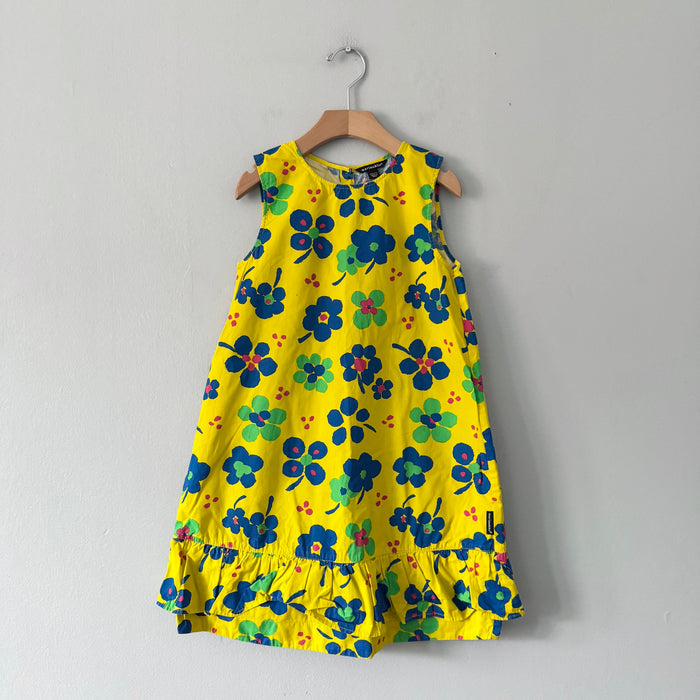 Marimekko / Yellow tank dress / 7Y