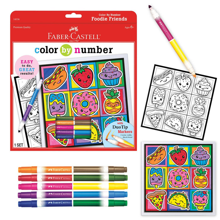 Marker Color By Number - Foodie Friends