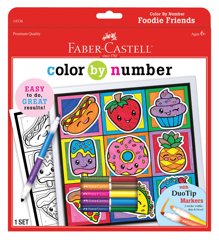 Marker Color By Number - Foodie Friends