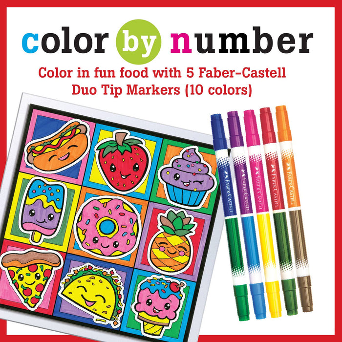 Marker Color By Number - Foodie Friends