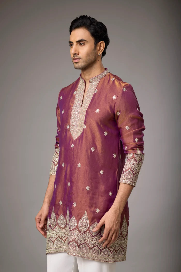 Buy Kurta with Stole for Men Online India | Mahavir NX