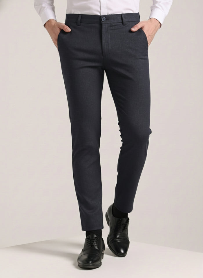 Men's Granite Grey Soft Lycra Trouser